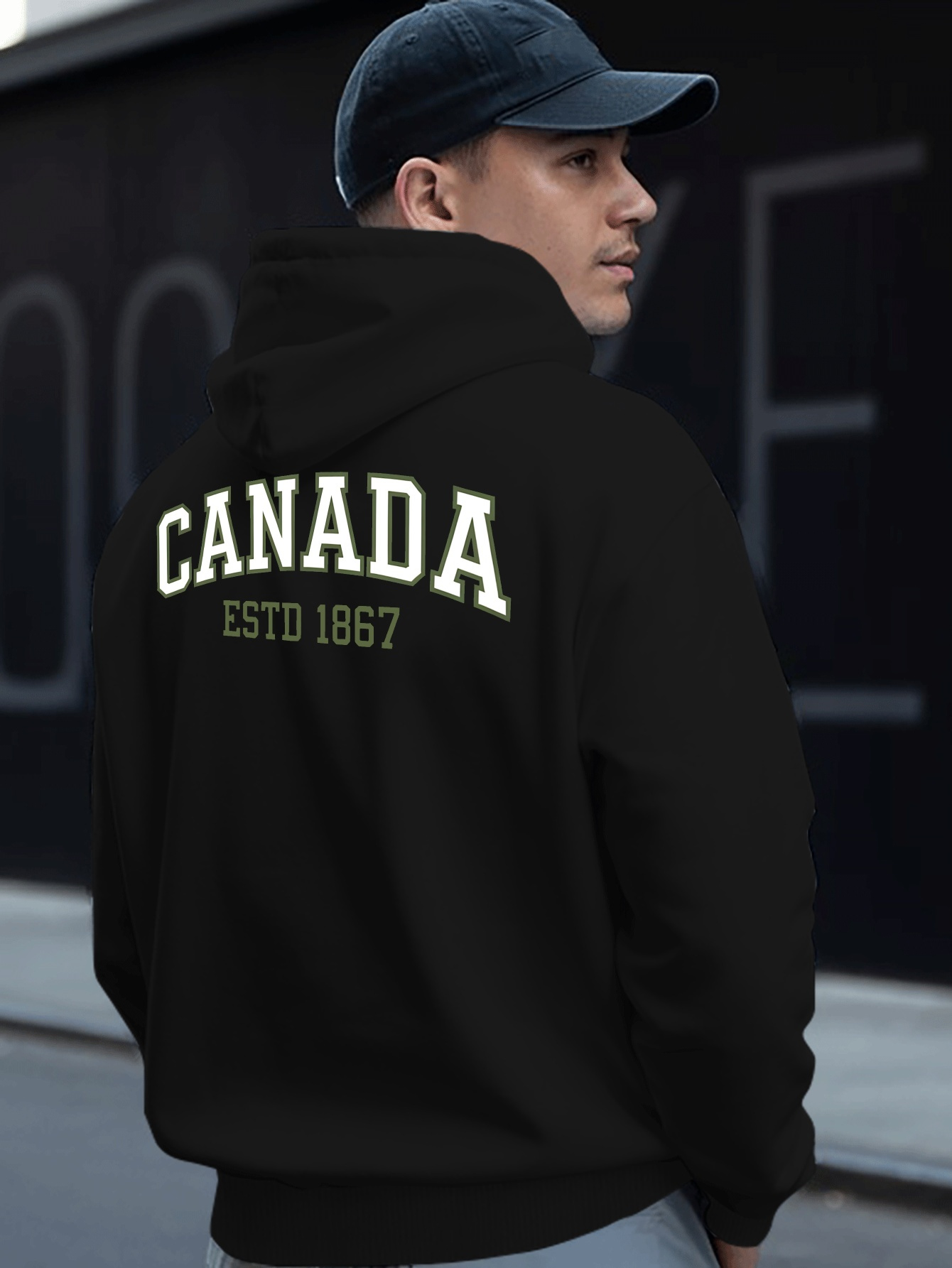 Street Fashion Canada - CANADA ESTD 1867 Men's Sweatshirt Hoodie
