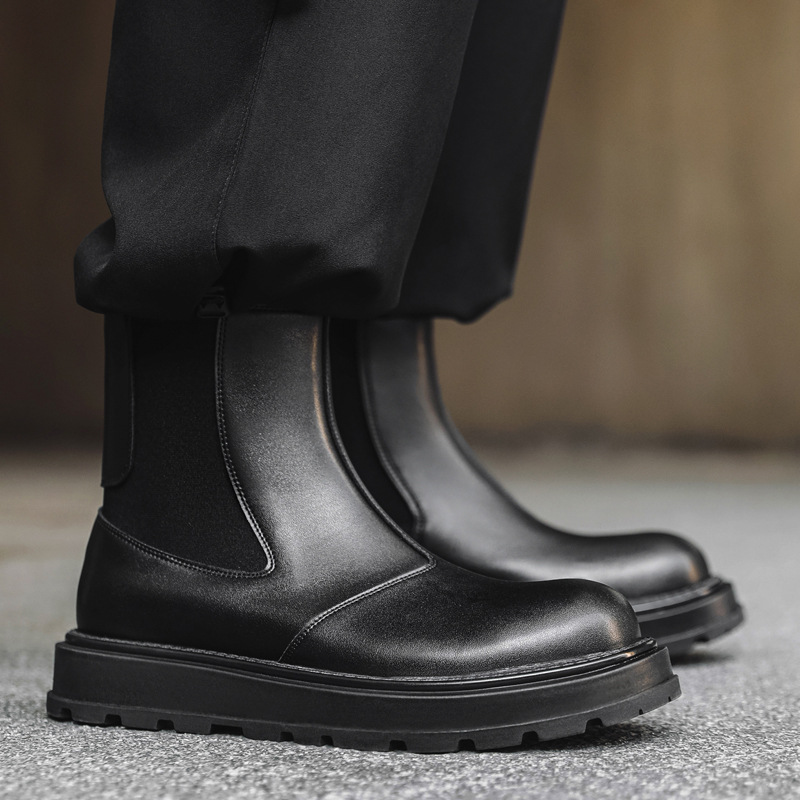Street Fashion England - England style mens fashion chelsea boots