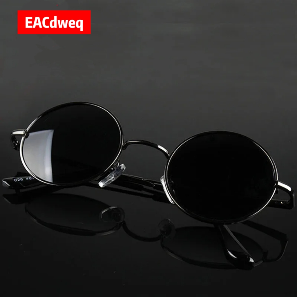 Street Fashion Brands - Retro Vintage Round Sunglasses Men Brand
