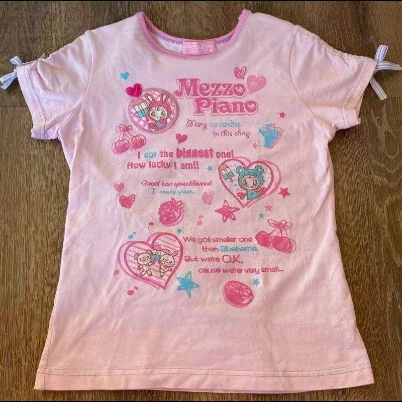 Vintage Kawaii Cute Short Slee - đánh giá và giá Street Fashion Girl