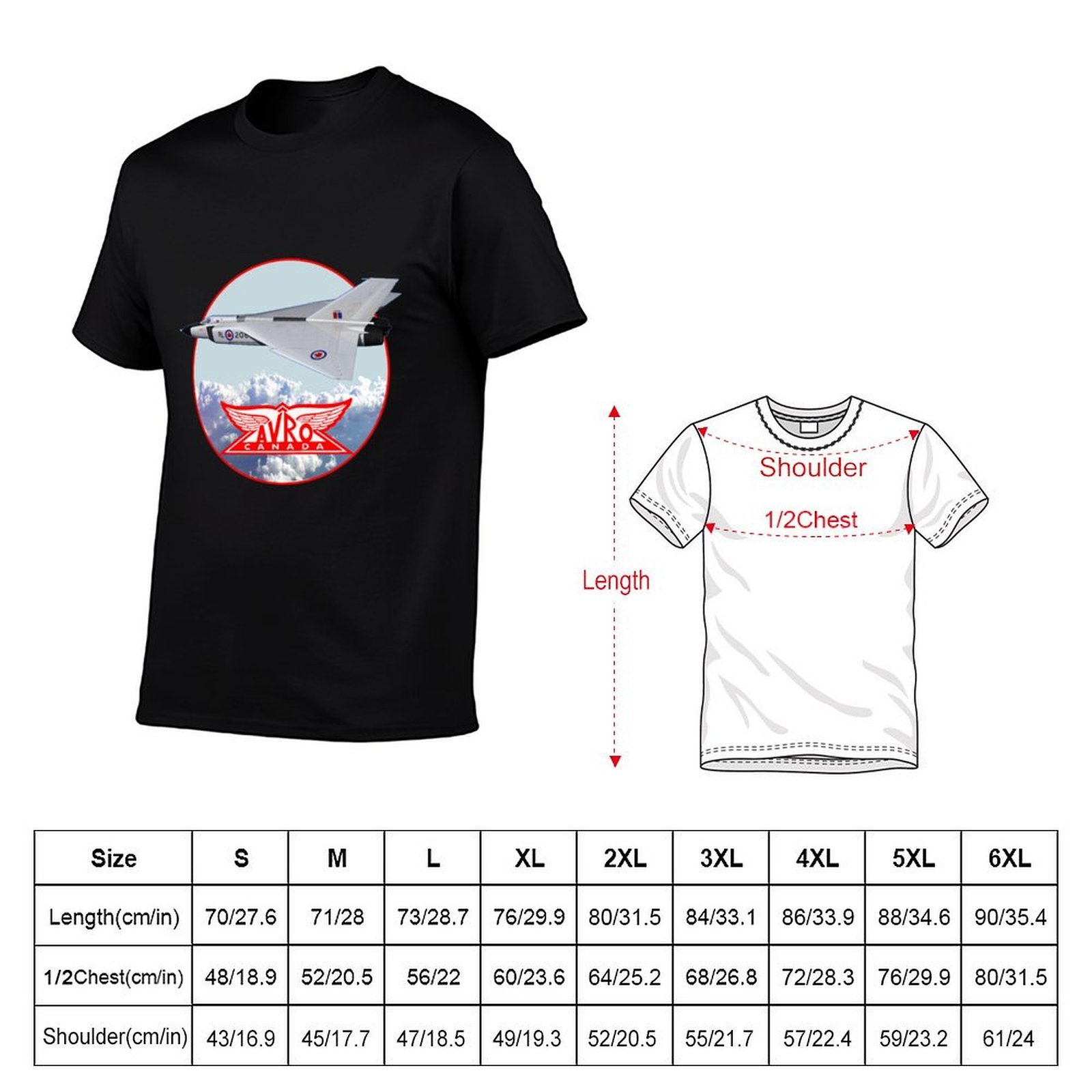 Avro Arrow Avro Canada T-Shirt - đánh giá và giá Street Fashion Canada