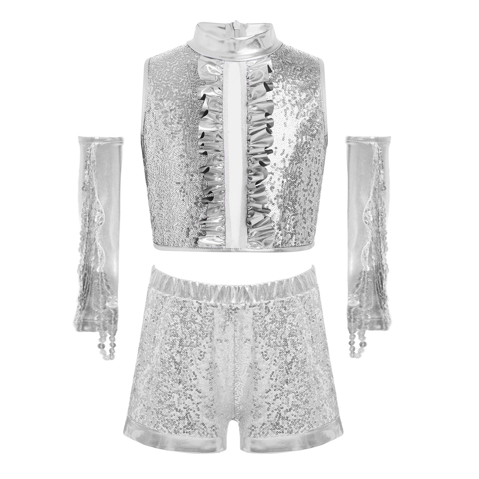 Kids Sparkling Metallic Sequin - đánh giá và giá Street Fashion Girl