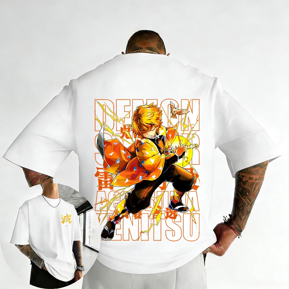 Plus Size Demon Slayer Summer  - đánh giá và giá Street Fashion Japan