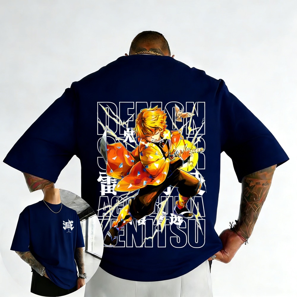Plus Size Demon Slayer Summer  - đánh giá và giá Street Fashion Japan