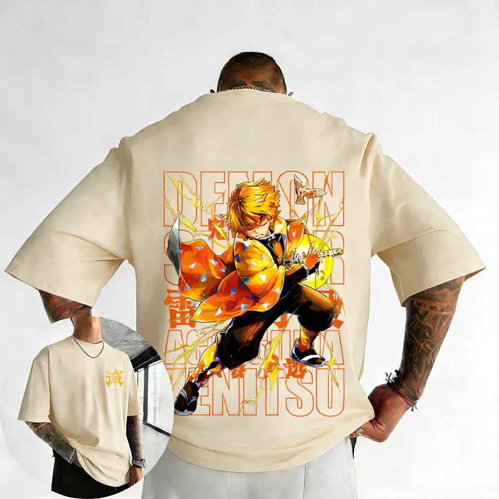 Plus Size Demon Slayer Summer  - đánh giá và giá Street Fashion Japan