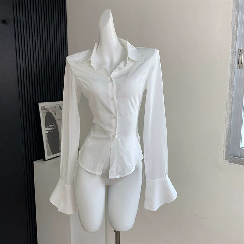Gidyq Women Black Bandage Shir - đánh giá và giá Street Fashion Korea