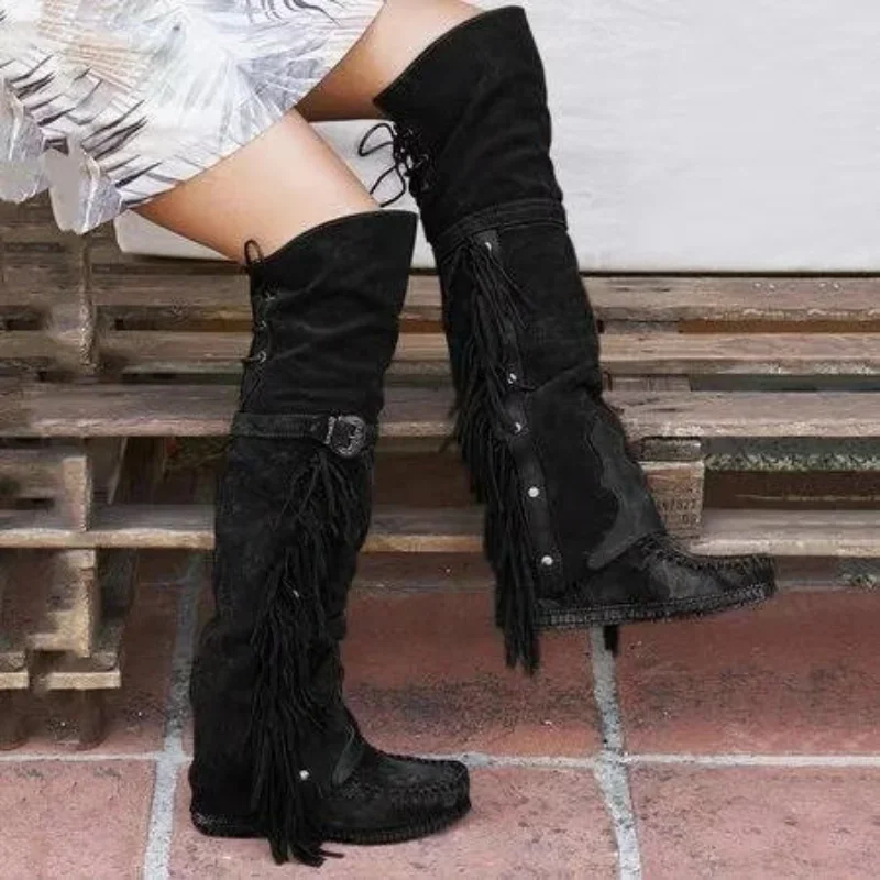 Fashion Bohemia Knee-length Wo - đánh giá và giá Street Fashion Girl