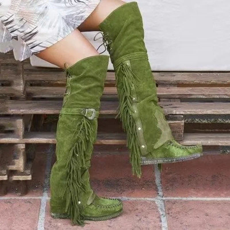 Fashion Bohemia Knee-length Wo - đánh giá và giá Street Fashion Girl