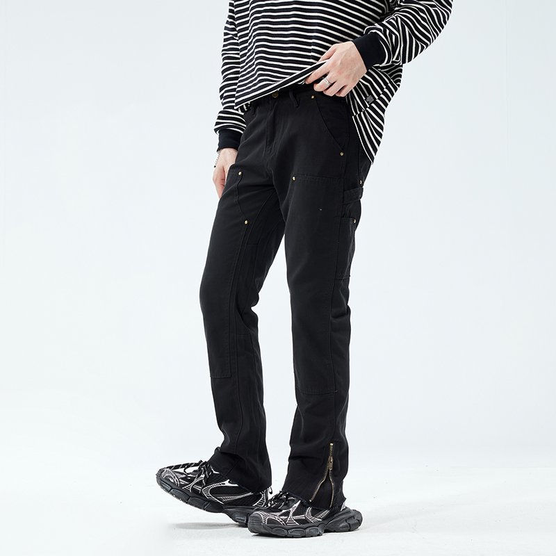 High Street Zipper Cargo Pants - đánh giá và giá Street Fashion Vibes