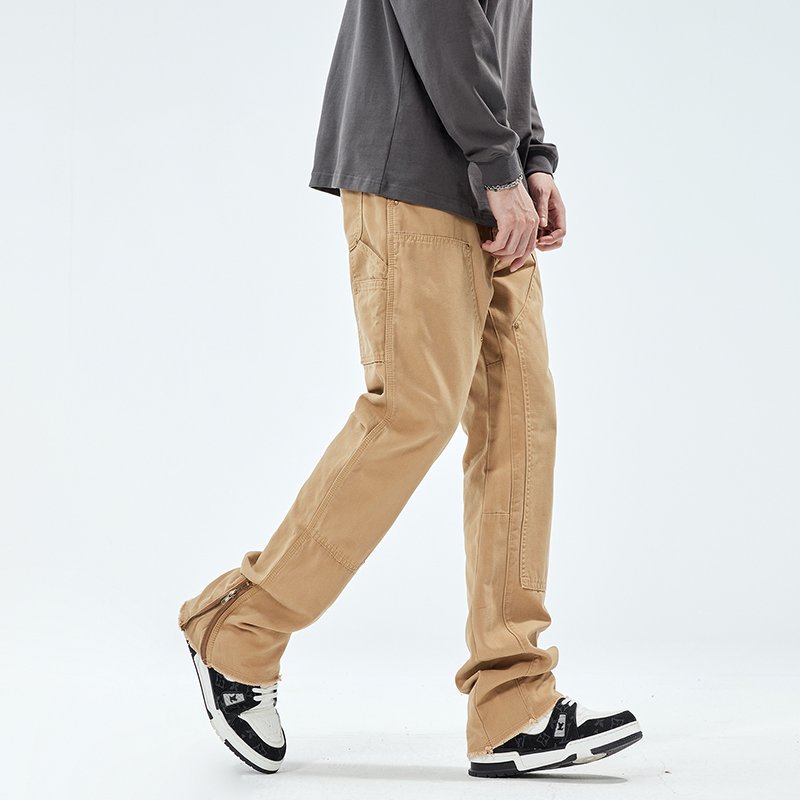 High Street Zipper Cargo Pants - đánh giá và giá Street Fashion Vibes