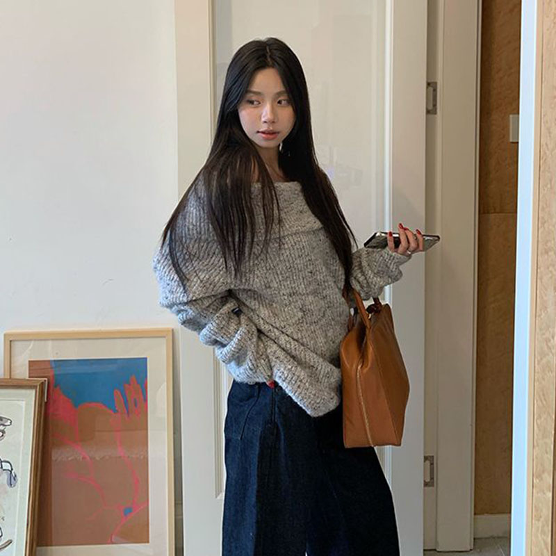 Elegant Off Shoulder Slash Nec - đánh giá và giá Street Fashion Korea