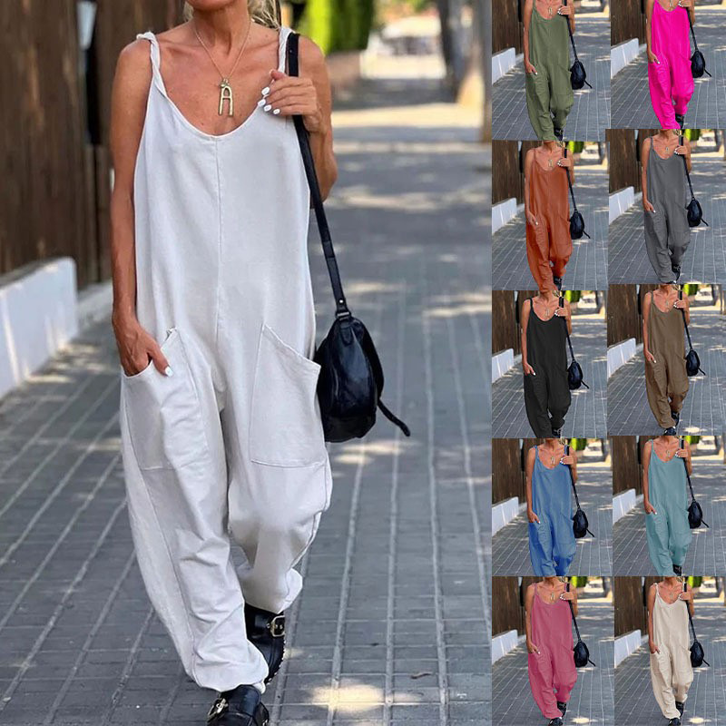 Jumpsuit Women's Solid Color L - đánh giá và giá Street Fashion England