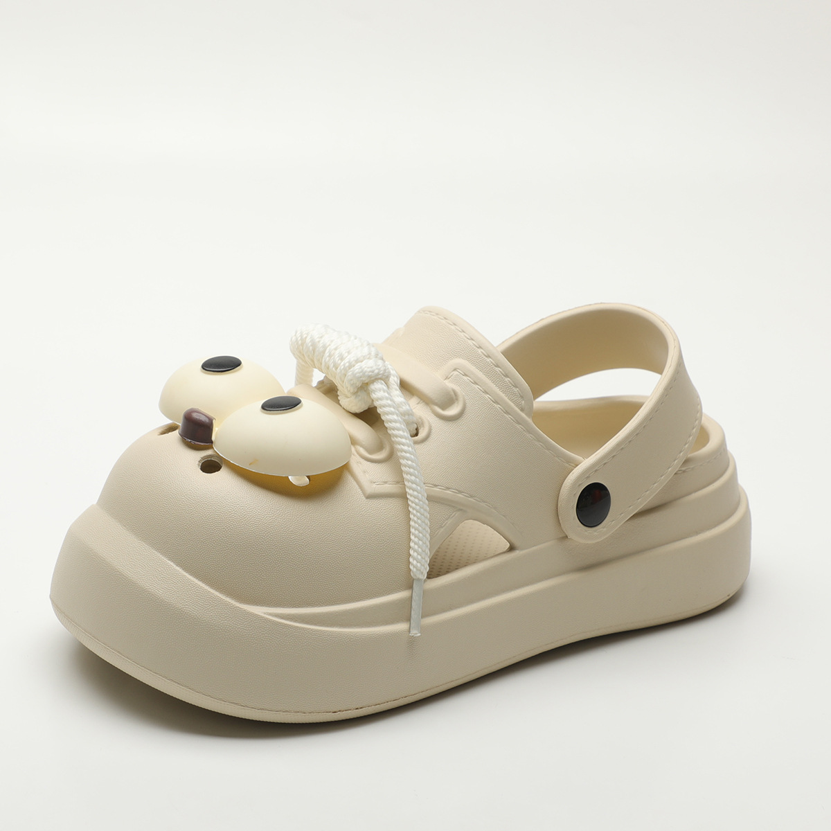 Cute DIY Big Eyes Fashion Clog - đánh giá và giá Street Fashion Girl