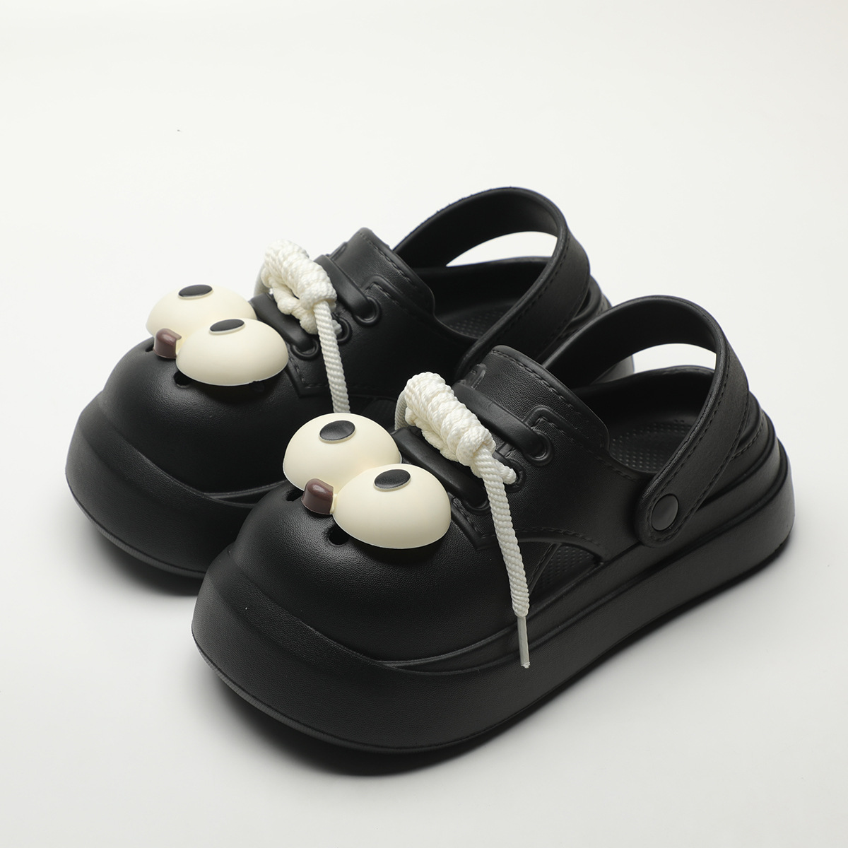 Cute DIY Big Eyes Fashion Clog - đánh giá và giá Street Fashion Girl