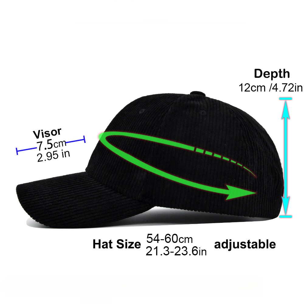 Corduroy Trucker Hat Unisex 5  - đánh giá và giá Corduroy Cap 5 Panel