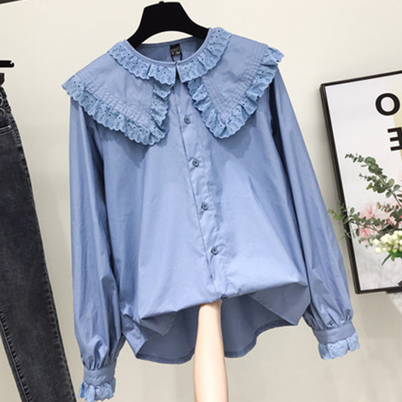 Phụ Nữ Sang Trọng Cổ Peter Pan - đánh giá và giá Street Fashion Korea