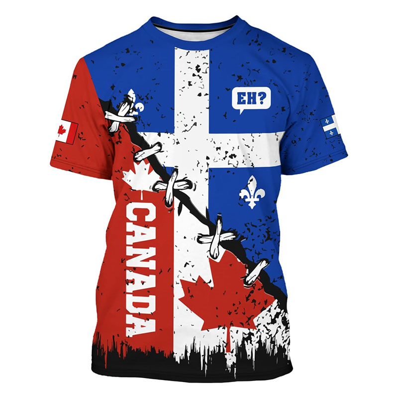 Fashion New Canada T-shirt Men - đánh giá và giá Street Fashion Canada