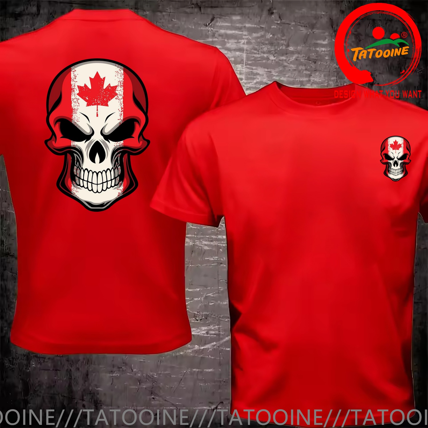 Funny Design Canada Flag Paint - đánh giá và giá Street Fashion Canada