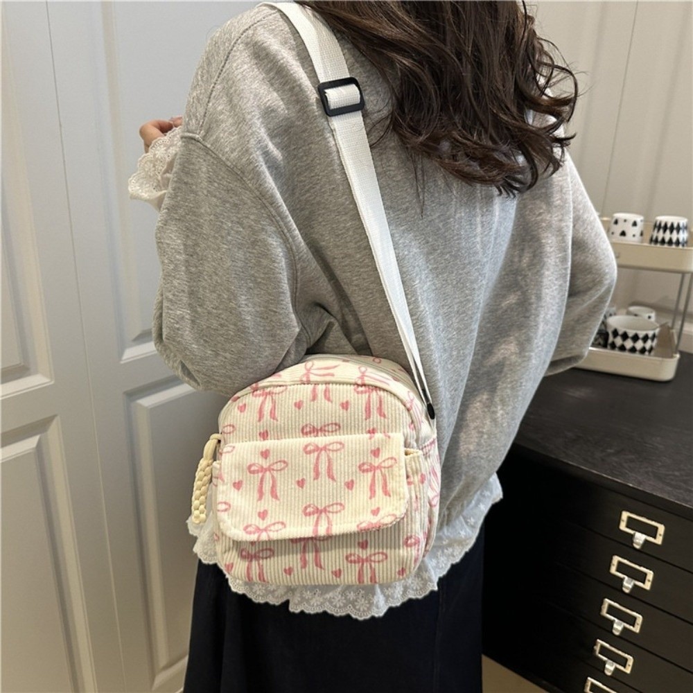 Women's Corduroy Small Shoulde - đánh giá và giá Street Fashion Korea