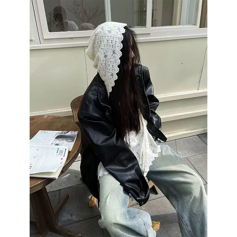 Y2K Lace Hooded Shirts Women S - đánh giá và giá Street Fashion Korea