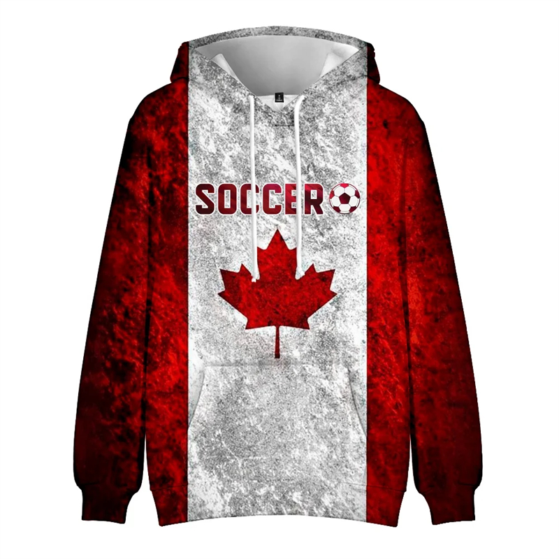 Canada Hoodie Maple Leaf 3d Pr - đánh giá và giá Street Fashion Canada
