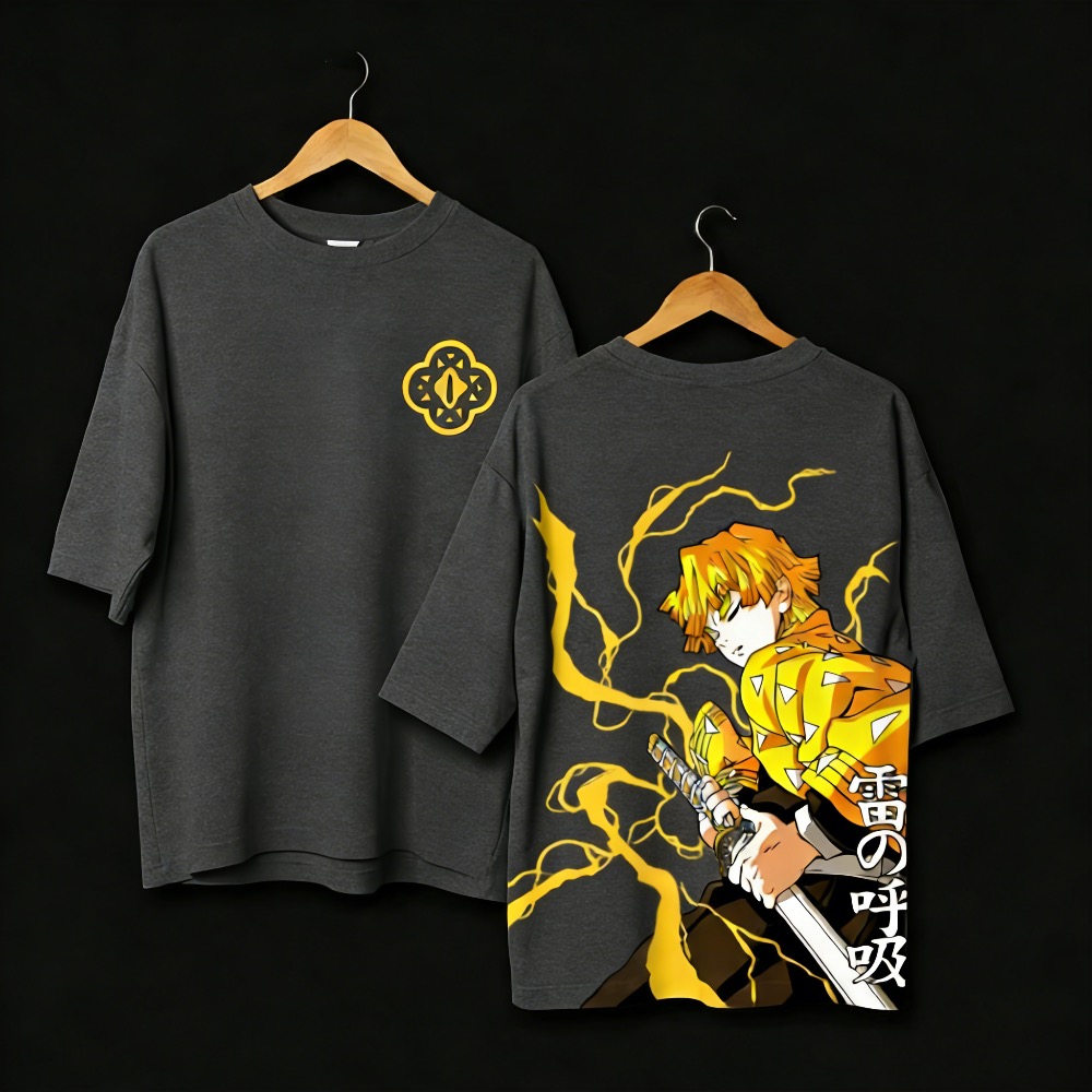 Plus Size Demon Slayer Anime P - đánh giá và giá Street Fashion Japan