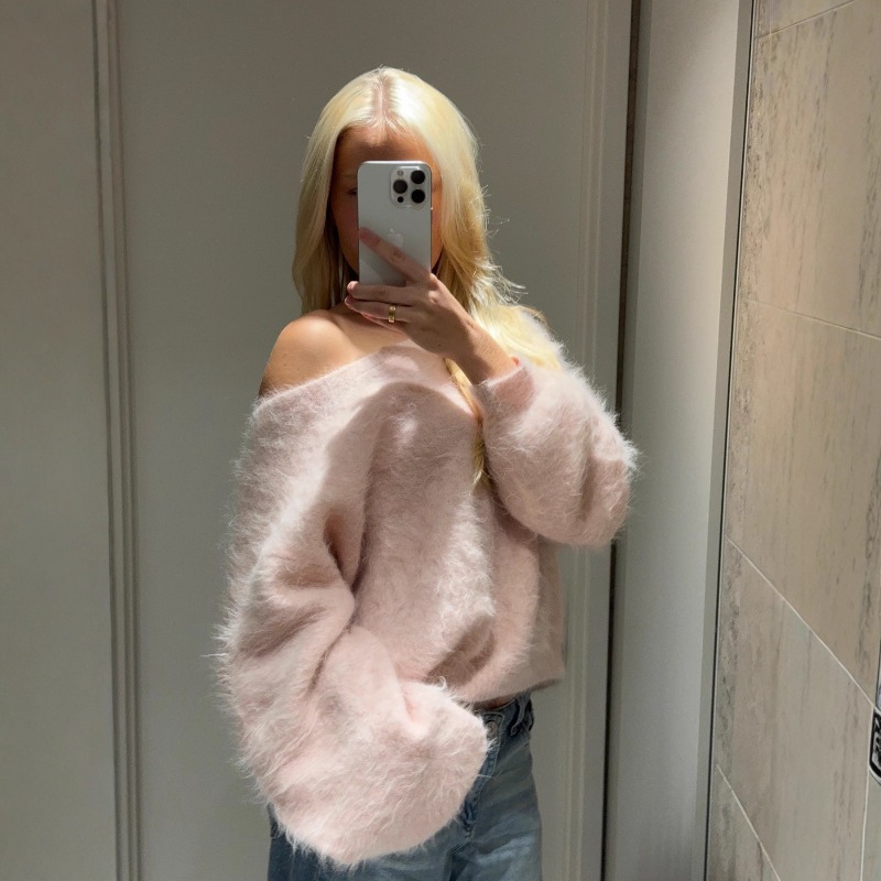 2025 Women Solid Off Shoulder  - đánh giá và giá Street Fashion England