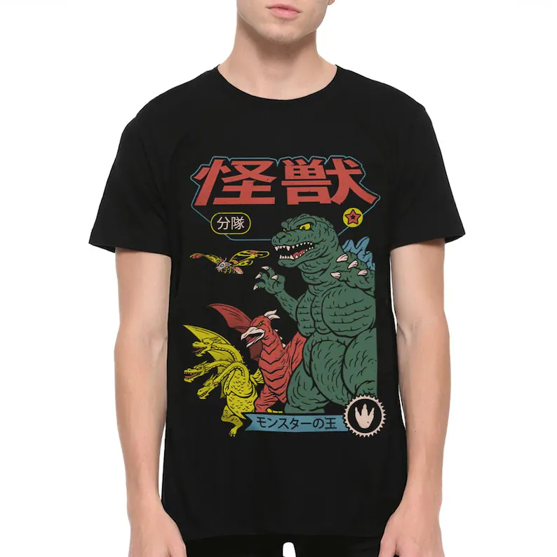 Godzilla Gojira Japanese Kaiju - đánh giá và giá Street Fashion Japan