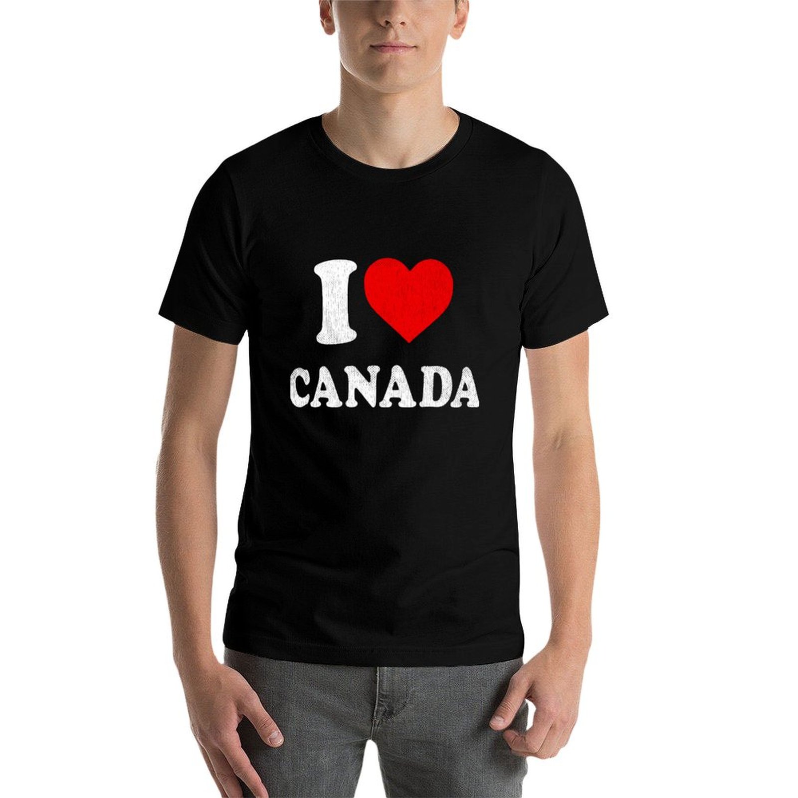I Love Canada Tshirt Souvenir  - đánh giá và giá Street Fashion Canada
