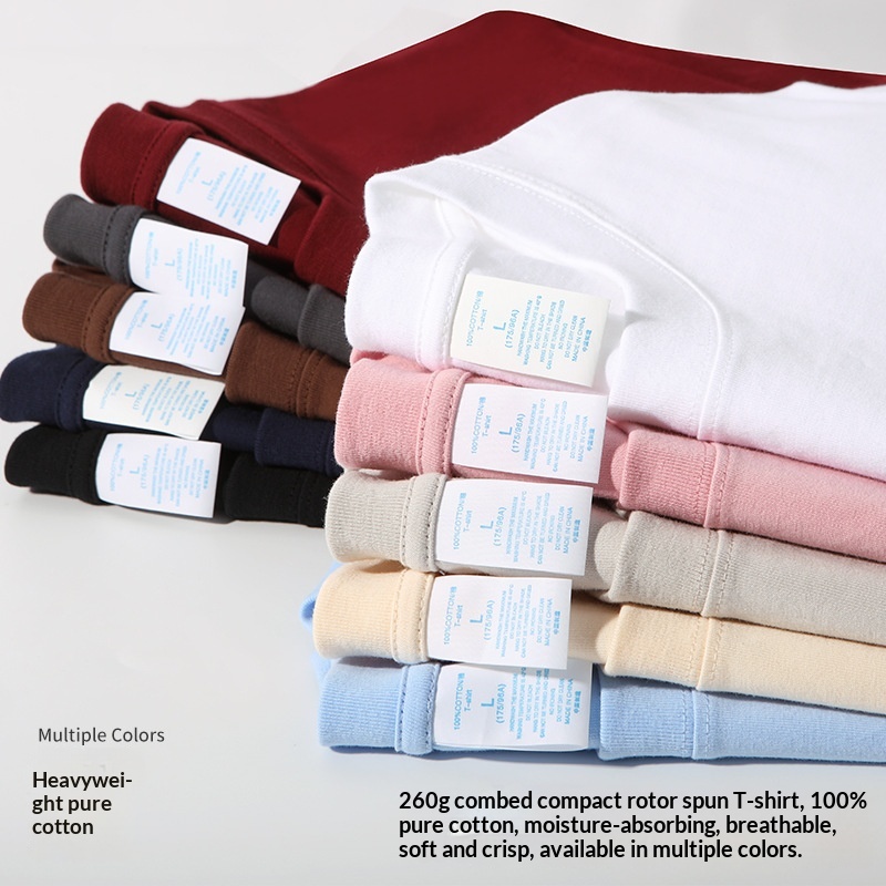 Asian Size 260g Cotton T Shirt - đánh giá và giá Street Fashion Asian Men
